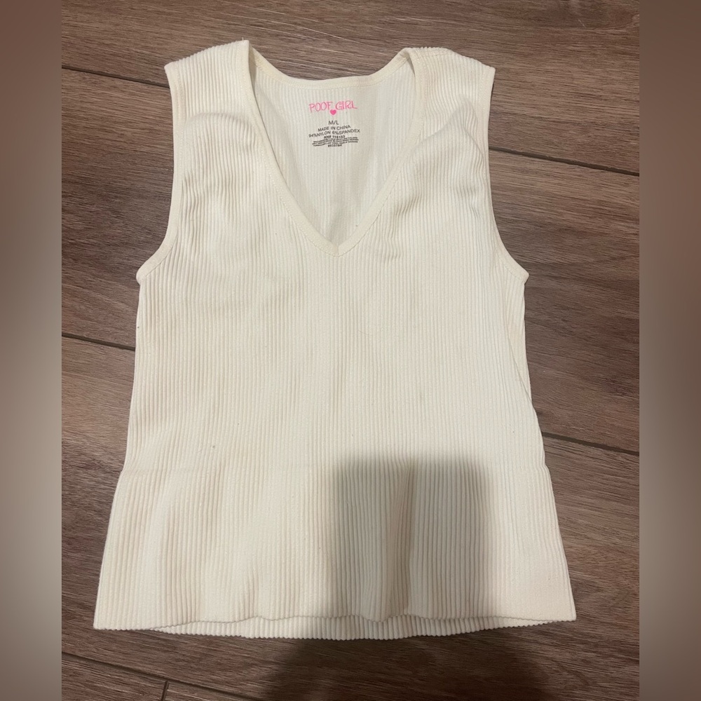 Seamless ribbed tank